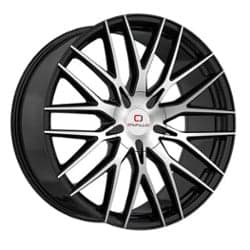 Cavallo CLV-45 24x9 5x115/5x120 18 ET 78.1 CB Gloss Black Machined