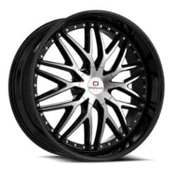 Cavallo CLV-46 22x8.5 5x114.3/5x120 38 ET 74.1 CB Gloss Black Machined