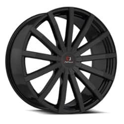 Cavallo CLV52 22x9.5 5x115/5x120 15 ET 74.1 CB Gloss Black