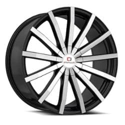 Cavallo CLV-52 22x8.5 5x112/5x114.3 38 ET 74.1 CB Gloss Black Machined