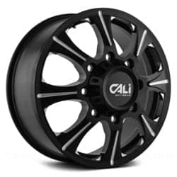 Cali Off-Road 9105 Brutal Front Front 22x8.25 8x200 127 ET 142 CB Black/Milled Spokes