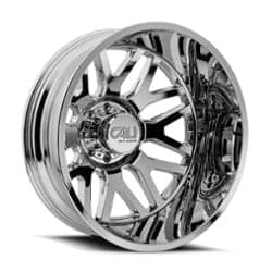 Cali Off-Road Invader Dually Rear 9115D 22x8.25 8x165.1 -232 ET 121.3 CB Chrome