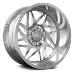 Cali Off-Road Gemini 9112 24x14 8x170 -76 ET 125.2 CB Brushed & Clear Coated