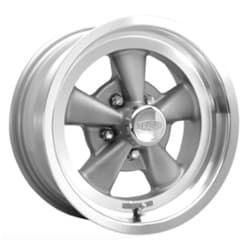 Cragar 610G G/T 17x7 5x114.3 6 ET 91.4 CB Gray Spoke/Machined lip