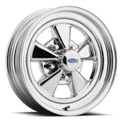 Cragar 08/61 S/S Super Sport 15x4.5 5x114.3/5x120.65/5x127 -19 ET 91.4 CB Chrome w/ Aluminum Center