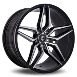 Curva C25 20x10 5x120 40 ET 73.1 CB Black with Machined Face