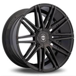 Curva C48 22x9 Blank 6 Lug 40 ET 71.5 CB Gloss Black