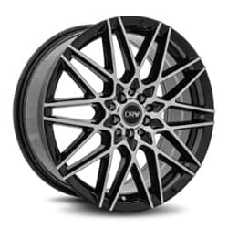 Diablo Racing DRW D17 17x7 4x108/4x114.3 40 ET 73.1 CB Gloss Black Machine Face