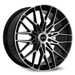 Diablo Racing DRW D21 17x7.5 4x108/4x114.3 38 ET 73.1 CB Gloss Black Machined Face