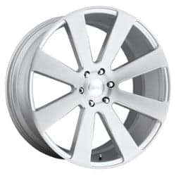 Dub 8 Ball (S213) 22x9.5 6x139.7 20 ET 78.1 CB Gloss Silver Brushed