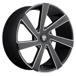 Dub Directa (S133) 24x10 5x115/5x120.65 15 ET 72.56 CB Matte Black Milled