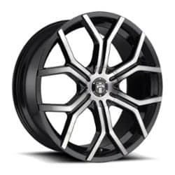 Dub Royalty (S209) 24x9.5 6x135/6x139.7 30 ET 87.1 CB Gloss Machined Double Dark TInt