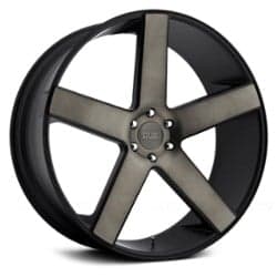 Dub Baller (S116) 24x10 5x127 19 ET 78.1 CB Matte Black Machined / Double Dark Tint