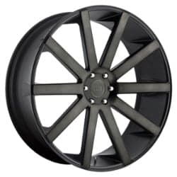 Dub Shot Calla / S121 26x10 6x139.7 20 ET 106.1 CB Black & Machined with Double Dark Tint