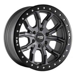 Dirty Life 9303 DT-1 Simulated Beadlock 17x9 5x127 -38 ET 78.1 CB Matte Gunmetal