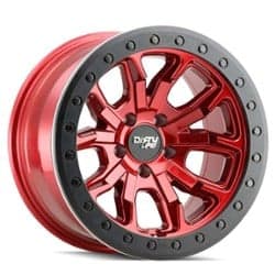 Dirty Life 9303 DT-1 17x9 6x135 -38 ET 87.1 CB Simulated Beadlock Red