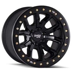 Dirty Life 9303 DT-1 Simulated Beadlock 17x9 6x139.7 -12 ET 106 CB Matte Black