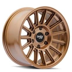 Dirty Life Journey 9316 17x8.5 5x127 0 ET 78.1 CB Matte Bronze