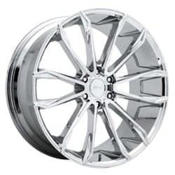 Dub Clout (S251) 24x10 6x135 30 ET 87.1 CB Chrome