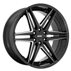 Dub Dirty Dog (S267) 24x10 6x135 30 ET 87.1 CB Glossy Black Milled