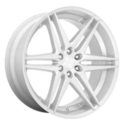 Dub Dirty Dog (S270) 24x10 6x135 30 ET 87.1 CB Silver With Brushed Face