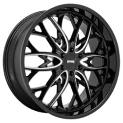 Dub OG (S263) 26x10 6x135 30 ET 87.1 CB Gloss Black Milled