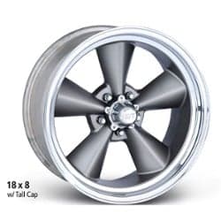 E-T Wheels Classic V 16x7 -25 to 0 ET 73 CB Polished