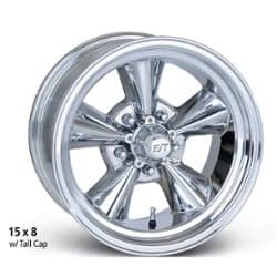 E-T Wheels Classic V 18x12 -89 to 50.8 ET 73 CB Polished