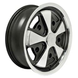 Empi 911 Alloy Wide 15x4.5 20 ET 73 CB Black/Polished