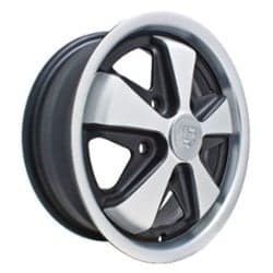 Empi 911 Alloy 15x4.5 45 ET 73 CB Gloss Black/Silver