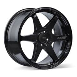 Enkei T6R 17x8 5x114.3 40 ET 72.56 CB Gloss Black