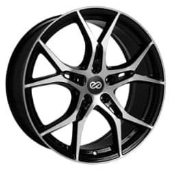 Enkei Vulcan 17x7.5 5x114.3 45 ET 72.56 CB Black Machined