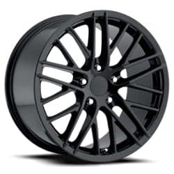 Factory Reproductions FR 15 C6 ZR1 Corvette 19x12 5x120.65 59 ET 70.3 CB Gloss Black