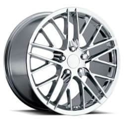 Factory Reproductions FR 15 C6 ZR1 Corvette 19x10 5x120.65 79 ET 70.3 CB Chrome