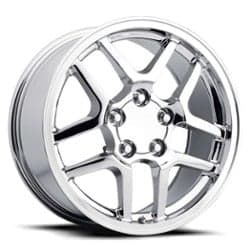 Factory Reproductions FR 16 C5 ZO6 Vette 17x9.5 5x120.65 54 ET 70.3 CB Chrome