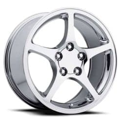 Factory Reproductions FR 20 C5 Corvette 17x8.5 5x120.65 56 ET 70.3 CB Chrome