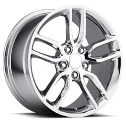 Factory Reproductions FR 26 C7 Z51 Corvette 19x10 5x120.65 56 ET 70.3 CB Chrome