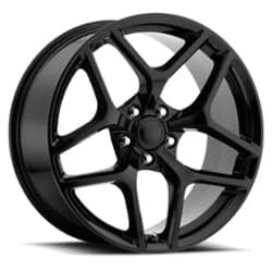 Factory Reproductions FR 27F Z28 Camaro 20x9 5x120 27 ET 66.9 CB Gloss Black