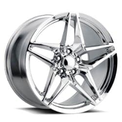 Factory Reproductions FR 29 C7 ZR1 Corvette 19x12 5x120.65 59 ET 70.3 CB Chrome