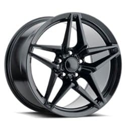 Factory Reproductions FR 29 C7 ZR1 Vette 19x10 5x120.65 40 ET 70.3 CB Satin Black