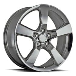 Factory Reproductions FR 30 SS Camaro 20x8 5x120.65 35 ET 66.9 CB PVD Black Chrome