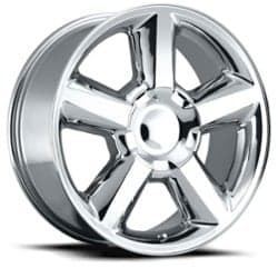 Factory Reproductions FR 31 Chevy Tahoe 20x8.5 6x139.7 30 ET 78.1 CB Chrome