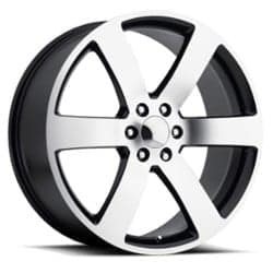 Factory Reproductions FR 32 TrailblazerSS 22x9 6x139.7 22 ET 78.1 CB Black Machine Face