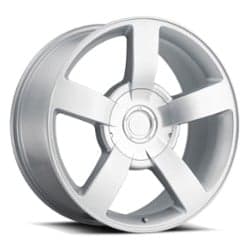 Factory Reproductions FR 33 Chevy 1500SS 20x8.5 6x139.7 22 ET 78.1 CB Silver