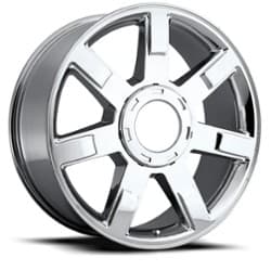 Factory Reproductions FR 36 Cadillac Escalade 24x10 6x139.7 30 ET 78.1 CB Chrome