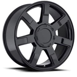 Factory Reproductions FR 36 Cadillac Escalade 24x10 6x139.7 30 ET 78.1 CB Gloss Black