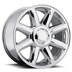 Factory Reproductions FR 38 Yukon Denali 20x8.5 6x139.7 31 ET 78.1 CB Chrome