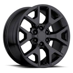 Factory Reproductions FR 44 GMC Sierra 26x10 6x139.7 31 ET 78.1 CB Gloss Black