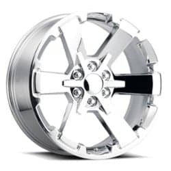 Factory Reproductions FR 45 GMC Dual SixStar 24x10 6x139.7 30 ET 78.1 CB Chrome