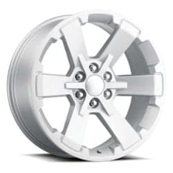 Factory Reproductions FR 45 GMC Dual SixStar 24x10 6x139.7 30 ET 78.1 CB Silver